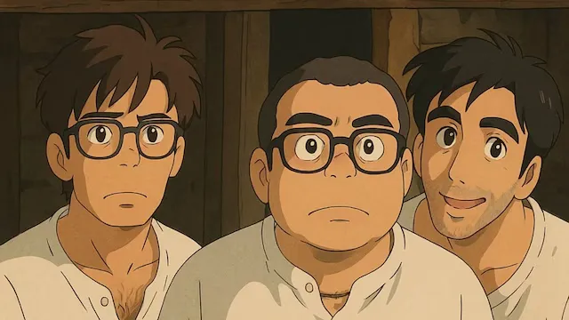 Ghibli style AI image example 1