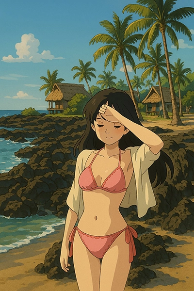 Ghibli style AI image example 13